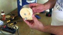 Making a Homemade Scroll Saw (Drill Powered) - El Yapımı Kıl Testere Makinası