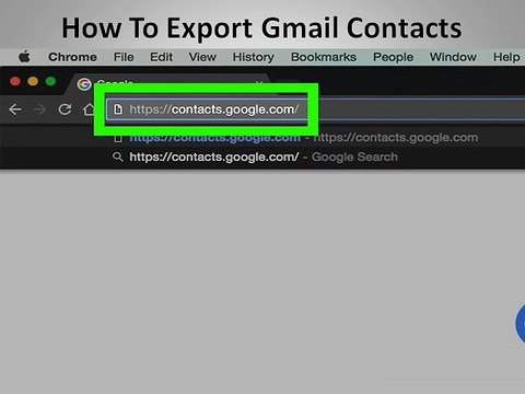 How To Export Gmail Contacts?