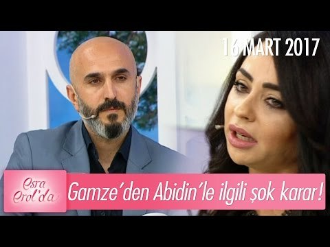 Gamze'den Abidin ile ilgili şok karar - Esra Erol'da 16 Mart 2017 - 359. Bölüm - atv