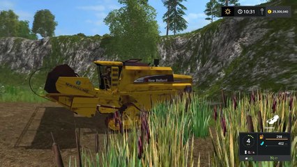 Farming Simulator 17 NEW HOLLAND TC 59 HYDRO CRAWLER COMBINE