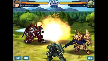 Super Robot EX Seed [iOS] Gundam Battle Gameplay Trailer