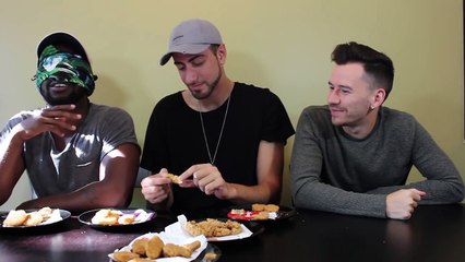 BLINDFOLDED CHICKEN NUGGET TASTE TEST!!