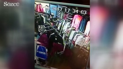Bu hırsızlık görüntüleri pes dedirtiyor