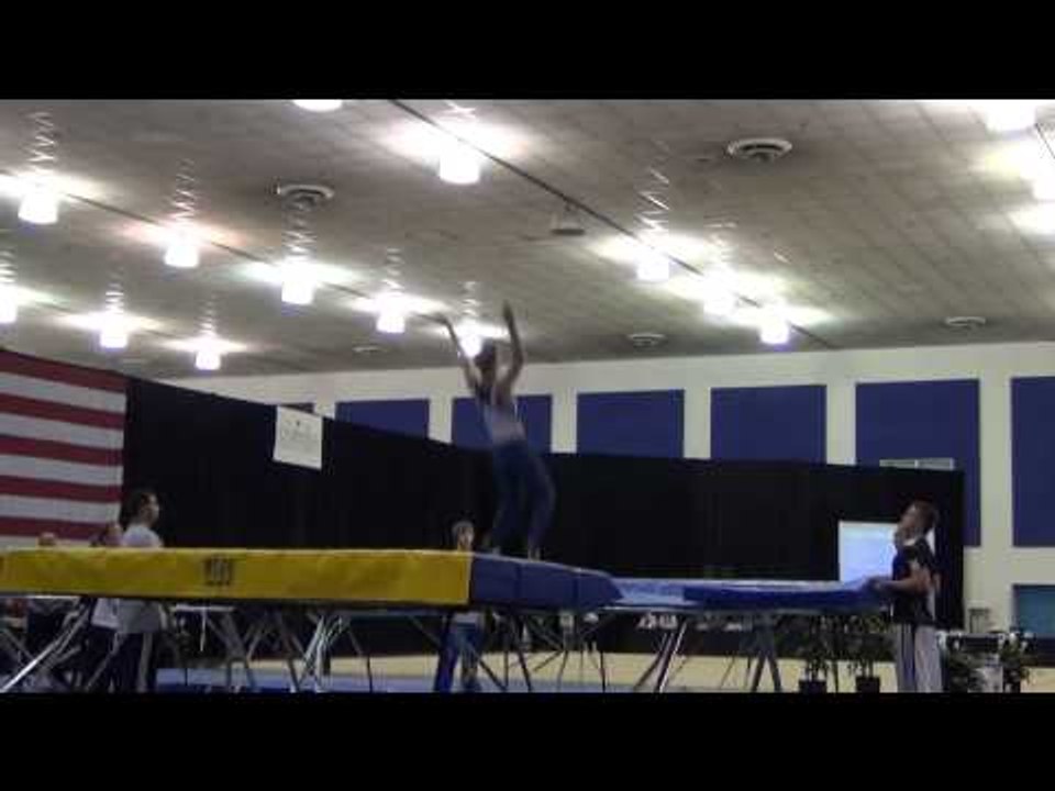 Jeffrey Gluckstein - Men's Trampoline Finals - 2012 USA Gymnastics Championships