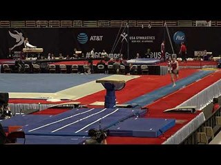 Garrett Braunton - Vault - 2017 P&G Championships - Junior Men - Day 2