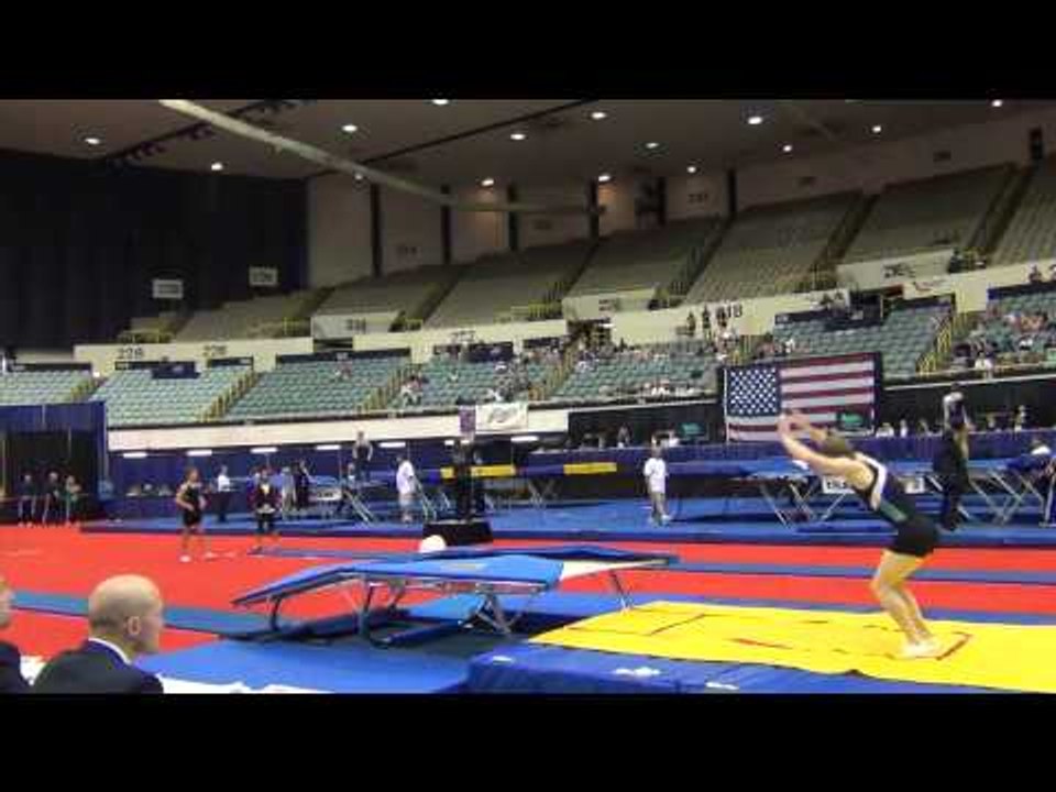 Casey Chandler - Double Mini 1 - 2012 U.S. T&T Elite Championships - Senior Prelims