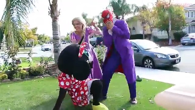 Marshall Order DRINKS at STARBUCKS COFFEE Drive-Thru! w/ Minnie, Joker & Spidergirl in Real Life