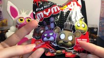 Five Nights at Freddys FNAF Blind Bag Toy Opening Skit: Funko Mystery Minis & Mymojis