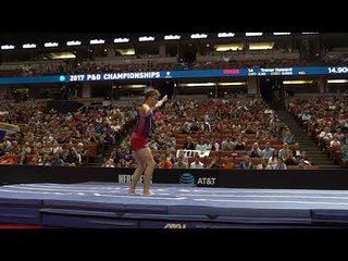 Eddie Penev - Vault 1 - 2017 P&G Championships - Senior Men - Day 2