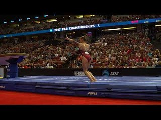Marissa Oakley - Vault - 2017 P&G Championships - Senior Women - Day 2