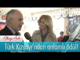 Türk Kızılayı'ndan anlamlı ödül! Müge Anlı İle Tatlı Sert 16 Mart 2017 - 1802. Bölüm - atv