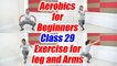 Aerobics Dance for beginners - Class 29 | Aerobics exercise for legs and arms | Boldsky
