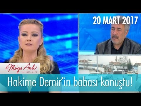 Hakime Hanım'ın babası Ali Bey telefonda! Müge Anlı İle Tatlı Sert 20 Mart 2017 - 1804. Bölüm - atv