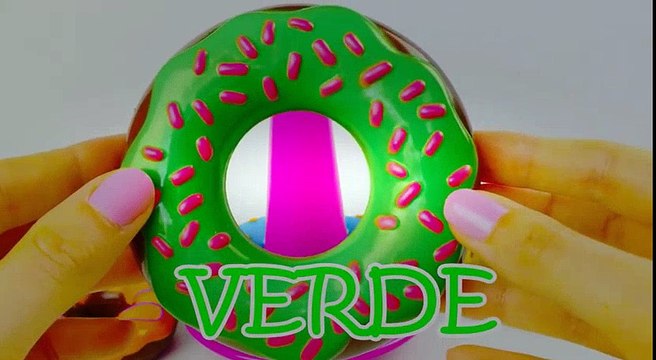 DONA! TORRE DE DONUTS PASTELES JUGUETES COCINITAS APRENDER COLORES