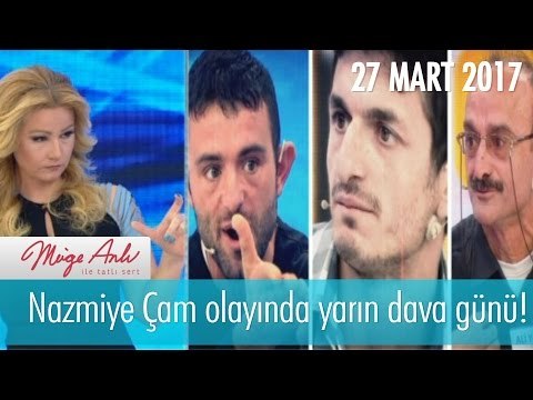 Nazmiye Çam olayında yarın dava günü! - Müge Anlı İle Tatlı Sert 27 Mart 2017 - 1809. Bölüm - atv