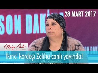 İkinci kardeşi Zeliha canlı yayında! - Müge Anlı İle Tatlı Sert 28 Mart 2017 - 1810. Bölüm - atv