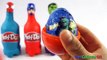 SuperHero Bottles Learn Colors Body Paint Play-Doh Ice Cream Finger Family Nursey Rhymes Song Kids