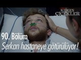 Serkan hastaneye götürülüyor - Kırgın Çiçekler 90. Bölüm