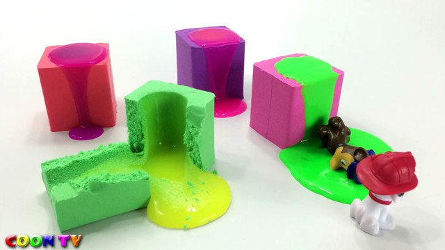 Learn Colors Kinetic Sand Ice Cream Bad Baby Peppa Pig Surprise Toys Colors For Children Fun