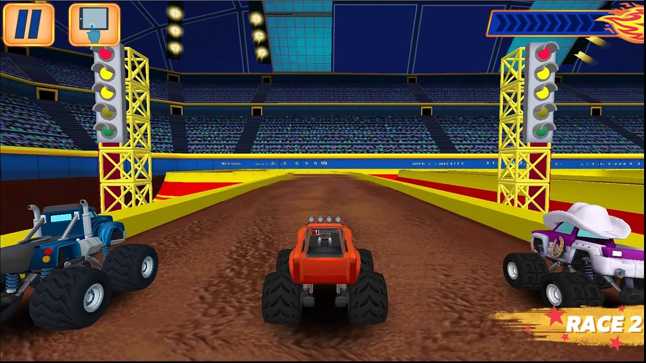Blaze and the Monster Machines HD | Build & Race Game