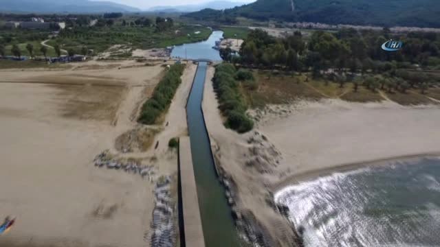 Efes'in Denizle Buluşacağı Bölge Havadan Görüntülendi