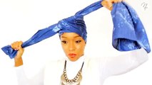 037Collection | 4 Easy Head Wrap Styles | Ankara, Denim & Knit Head Wraps