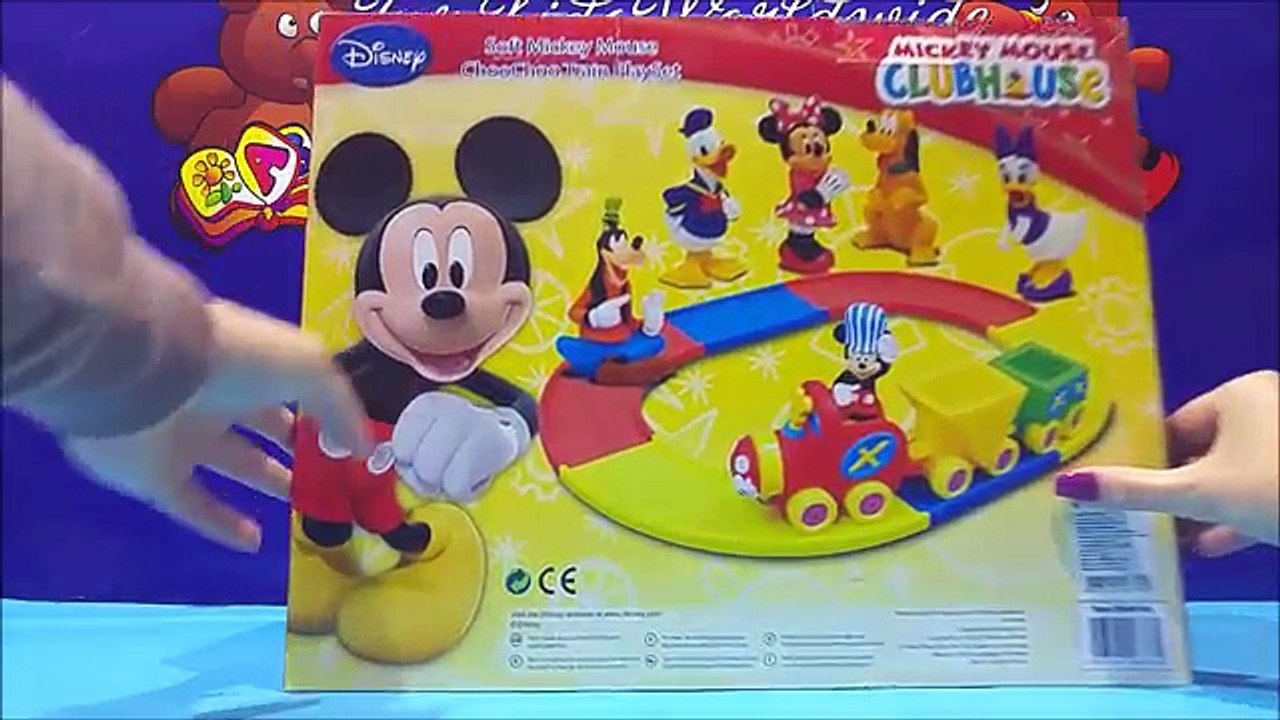 Disney Mickey Mouse Clubhouse Toys Choo Choo Train Playset Video by Disney Junior Toys