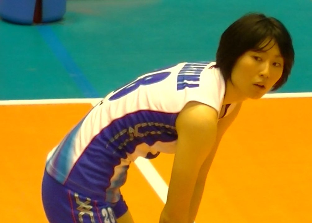 川島亜依美選手(Aimi Kawashima)岡山シーガルズ【Vﾌﾟﾚﾐｱﾘｰｸﾞ開幕戦】2015.10.17東京体育館
