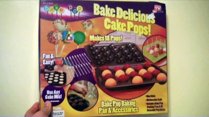 How to Make Cake Pops w/ Cake Pop Mold HD