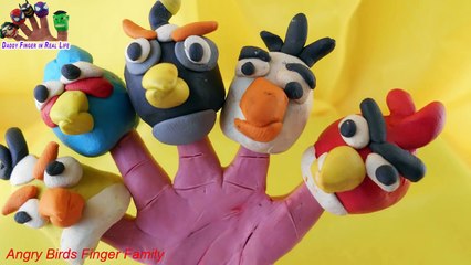 Finger Family Collection /w Play-Doh Heads