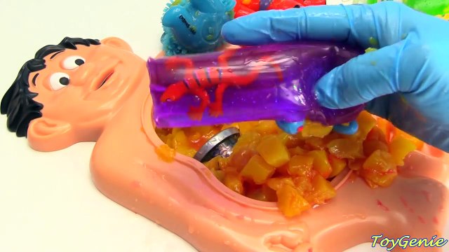 Cutting Open Mr Doh Peaches Belly Baymax CATS Squishy Toys