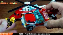LEGO Fire Helicopter Review : LEGO City 7206 Review