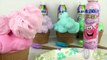 MR. BUBBLE Foam Soap Toy Surprises! Bath Time Fun with Ice Cream Cups, Fashems, Learn Colors / TUYC