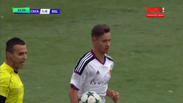 1-1 Daniele Vesco Goal UEFA Youth League Group A - 18.10.2017 CSKA Moscow Youth 1-1 FC Basel Youth