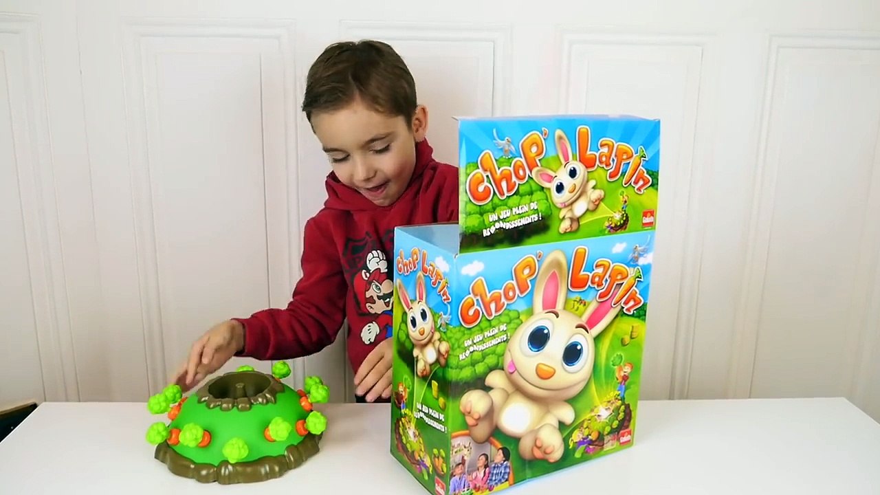 JEU - CHOP LAPIN - Un jeu plein de Rebondissements ! - Jeu de société