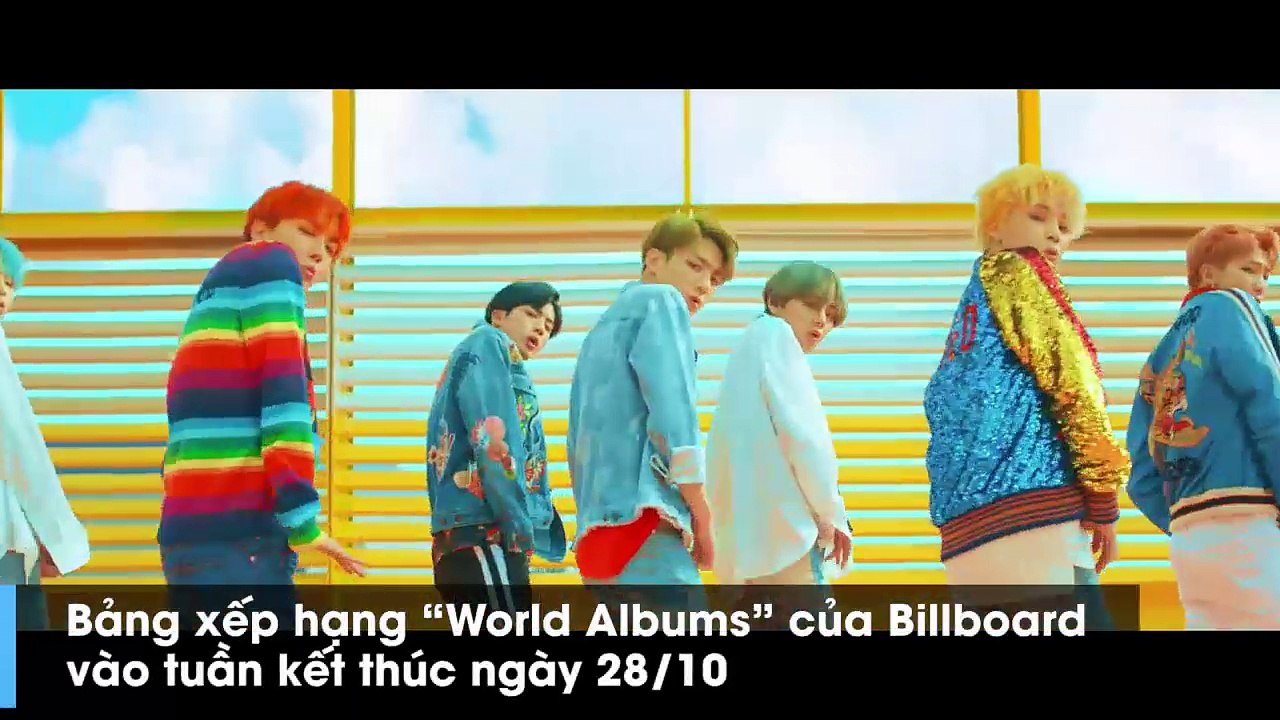 Nghệ sĩ Kpop chiếm 4 vị trí trong Top 5 BXH “World Albums” của Billboard