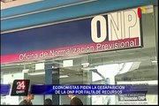 Economistas solicitan la desaparición de la ONP por falta de recursos