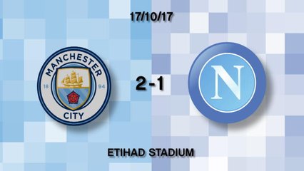 Man City 2-1 Napoli in words and numbers