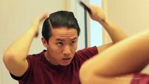 How to Style a Pompadour -- Full Process. No Cuts. No Edits.