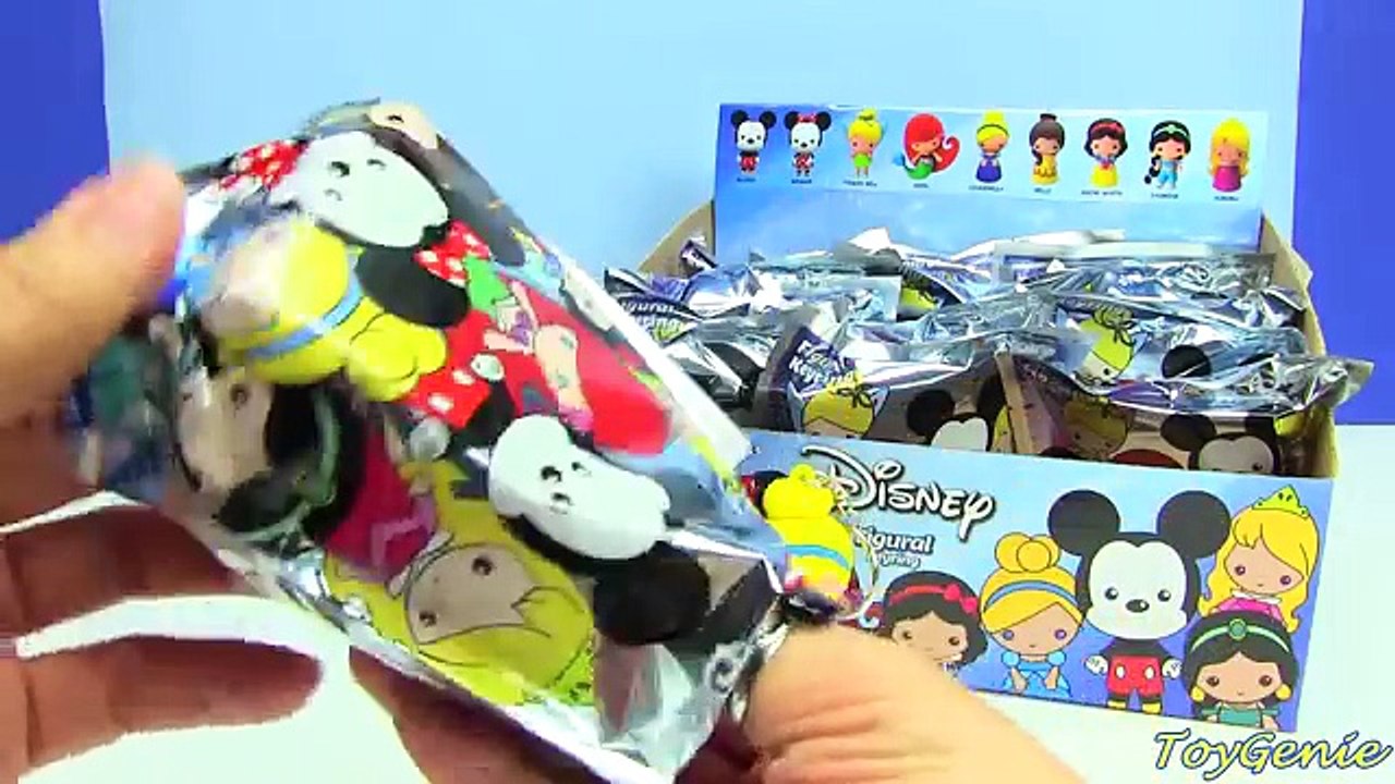 Disney Figural Key Rings with Disney Princesses, Ariel, and Jasmine