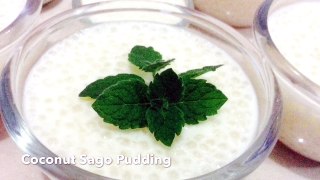 COCONUT SAGO PUDDING