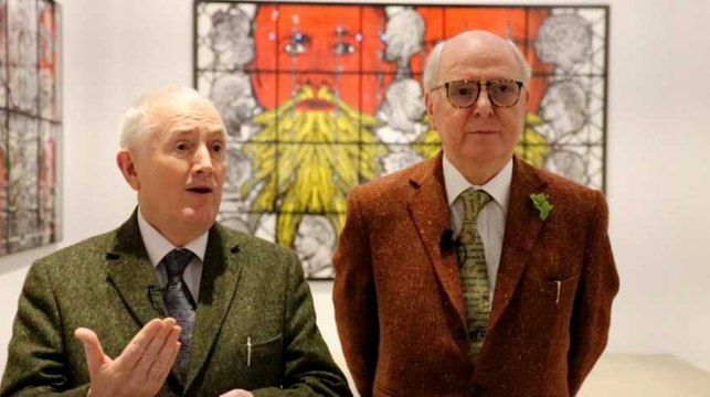 Montrer le monde à travers la barbe : Gilbert and George sur leur nouvelle exposition