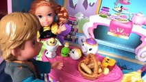 Toddler is sick ! Elsa gets sick at school Frozen Anna and Elsa Toddlers Barbie Bully Toys In Action