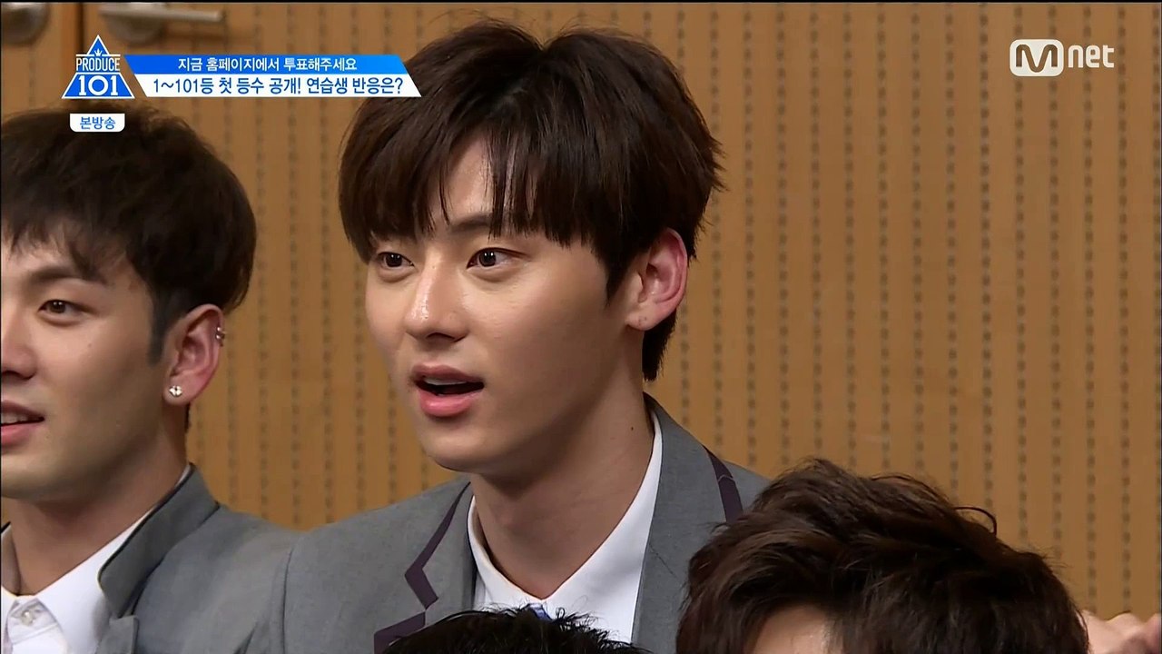 170414 produce101 s2 E02 황민현 cut 1080p