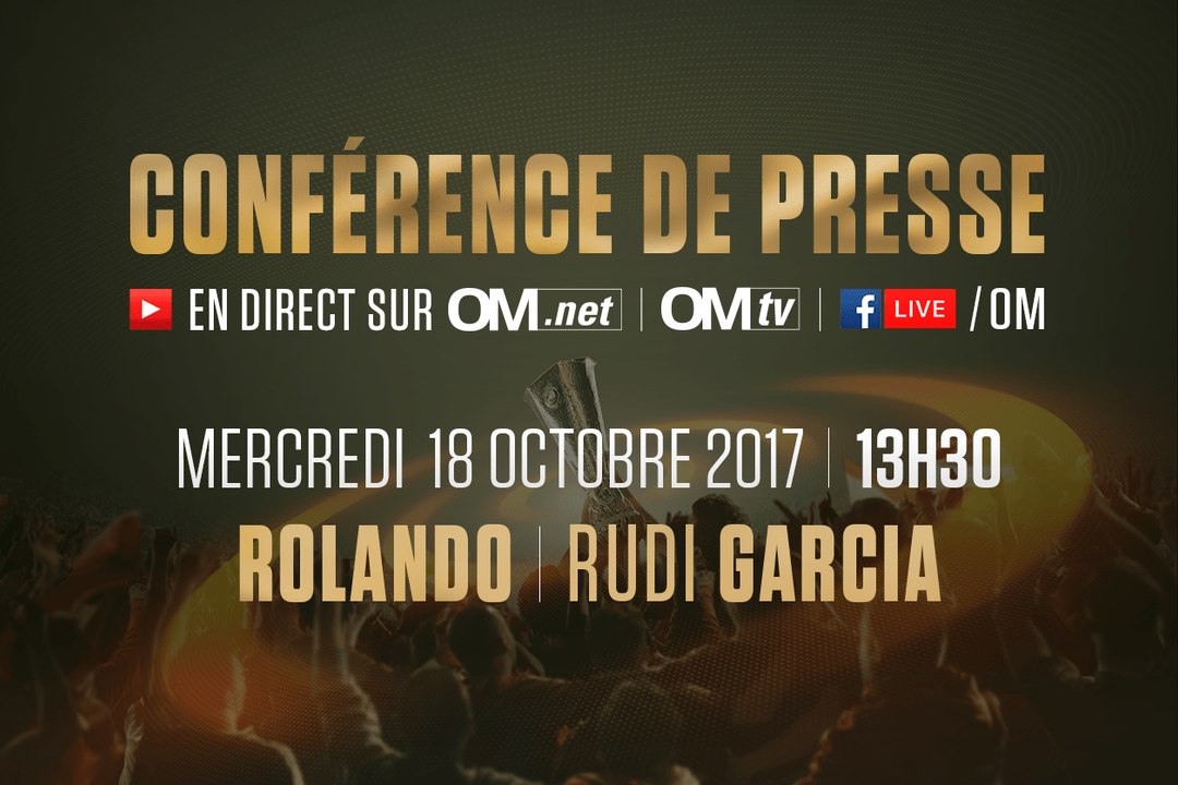 Replay : Rolando et Rudi Garcia en conférence de presse