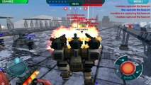 Walking War Robots Fury Triple Trebuchet Gameplay (MAXED)