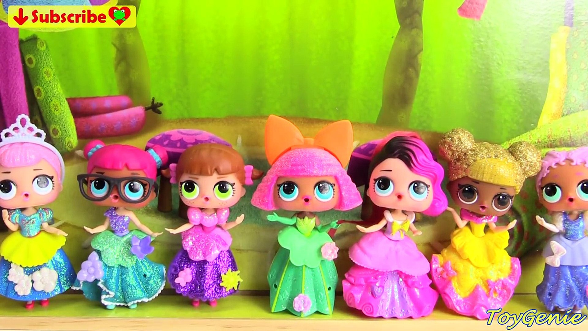 L.O.L. Dolls Play Dress Up As Disney Princesses – Видео Dailymotion