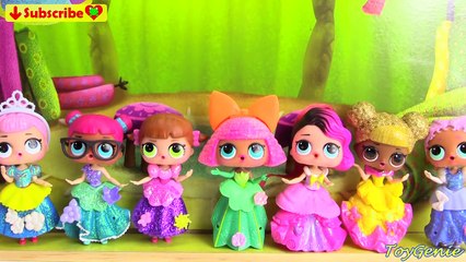 L.O.L. Dolls Play Dress Up As Disney Princesses