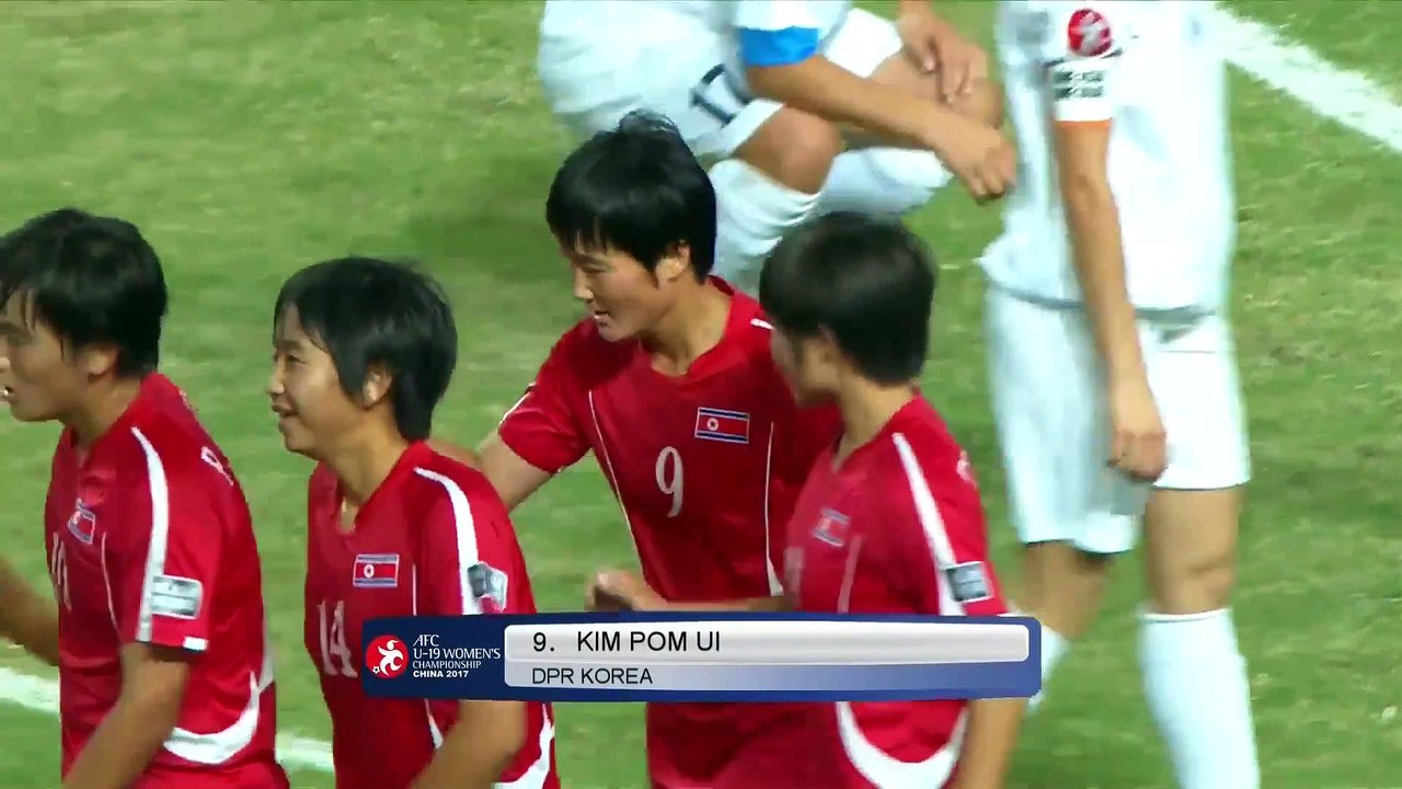 0-2 Kim Pom Ui Goal AFC  Women U19 Championship  Group A - 18.10.2017 Uzbekistan (W) U19 0-2...