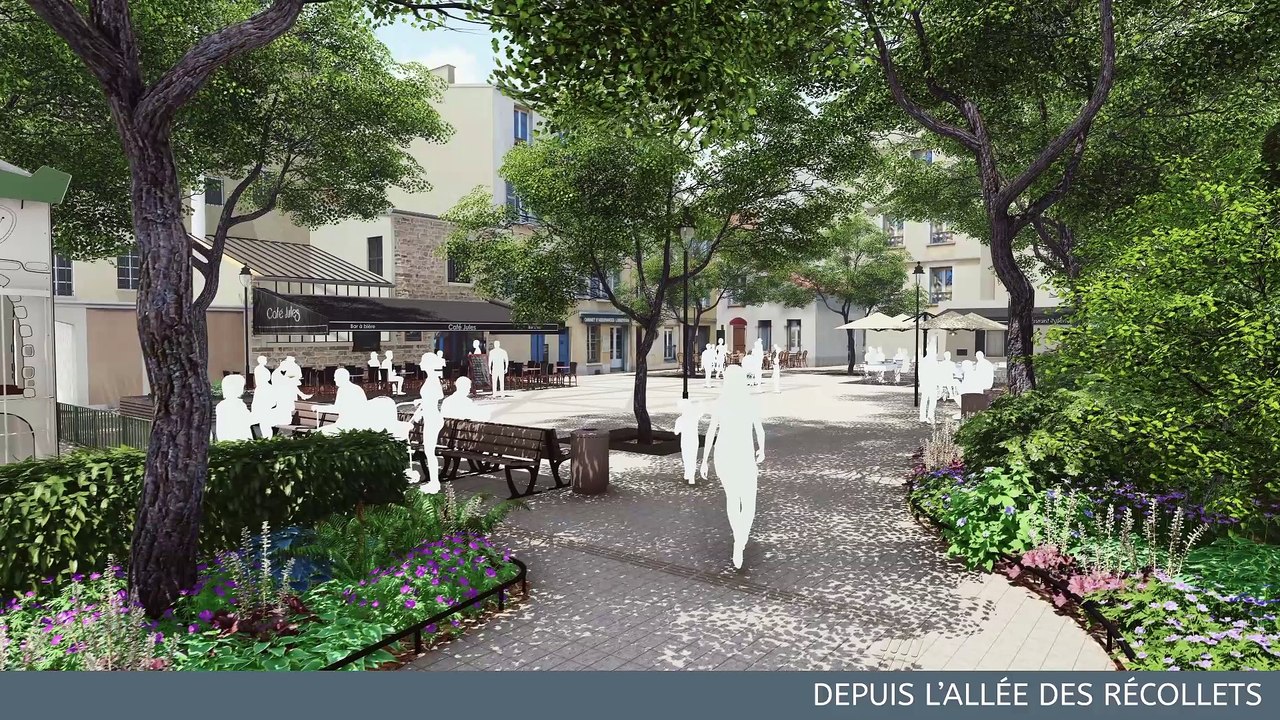 Projet de réhabilitation de la Cour Larcher